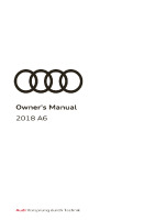 Audi A6 - Owners Manual 2018 C7 (Typ 4G) EN
